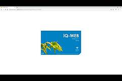 iQ-WEB - Login screen